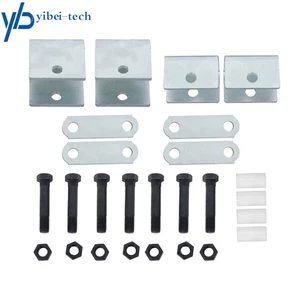Trailer Leaf Spring Hanger Kits For Double Eye Springs Single Axle Suspension - Picture 1 of 14