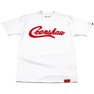 Camiseta The Marathon Clothing Edición Limitada Crenshaw Talla PEQUEÑA Blanca/Roja Nueva - Imagen 1 de 4