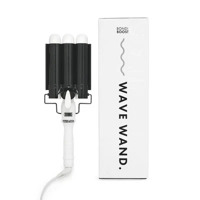 BondiBoost Wave Wand 32mm Hair Curler – Ceramic Barrel – UK Plug – New