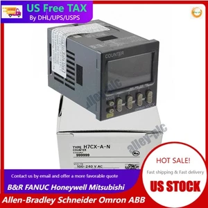 One Omron H7CX-A-N Replace H7CXAN Digital Counter New In Box US Free TAX - Picture 1 of 9