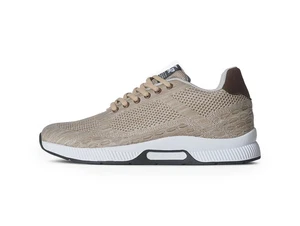 CONZURI Desert Runners Height Boosting Beige Mens Sneakers Size 10.5 NEW - Picture 1 of 5