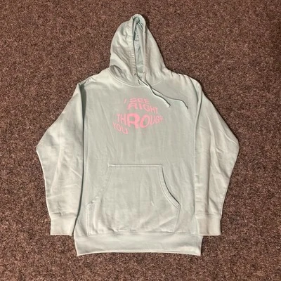 Sudadera con Capucha Anti Social Social Club Como Nueva/Rosa "I See Right Through You" Talla Grande Foto 1 de 4