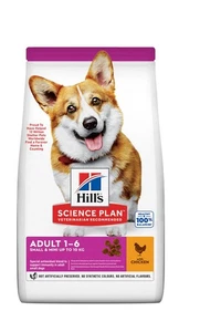 Hill's Science Plan Small & Mini Breed Adult Dry Dog Food Chicken 1.5kg - Picture 1 of 3