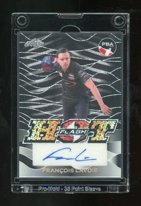 2025 Leaf Electra PBA bowling auto hot flash Francois Lavoie CD# HF-FL1 SN 1/4 - Picture 1 of 2