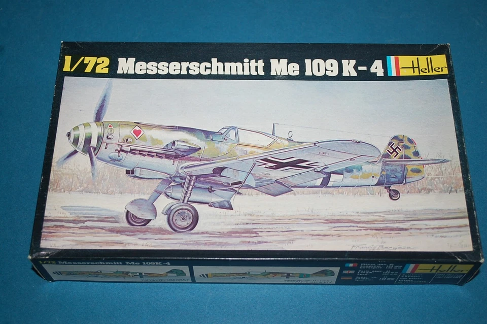 HELLER 229 - Messerschimitt Me 109 K-4 scala 1/72 - Immagine 1 di 1