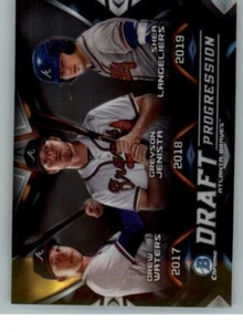 2019 Bowman Chrome   #DPRATL Waters/Greyson Jenista/Shea Langeliers (ref 129848) - Picture 1 of 2