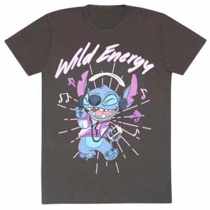 Disney Lilo And Stitch Wild Energy Officiële T-shirt voor mannen - Picture 1 of 1
