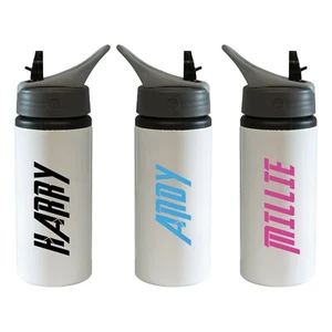 Personalisierte Trinkflasche Schule Sport Getränk Auslaufsicher Auslaufsicher Superheld - Bild 1 von 28
