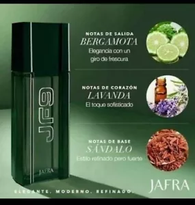 Jafra JF9 green Cologne For Men 100 ml 3.3 Fl New In Box - Picture 1 of 1