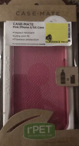 Case Mate For iPhone 5,5S Barely There Pink  New Boxed