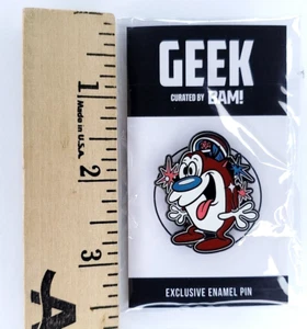 Bam Box Geek Exclusive Enamel Metal Pin Ren & STIMPY New - Picture 1 of 3