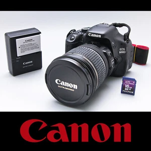 Lente Canon 17-55 mm f/2,8 IS USM + Cámara digital Canon 600D 18,0 MP SLR | ¡BONITA! - Imagen 1 de 23