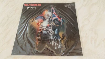 Iron Maiden, Infinite Dreams, 7" Shaped Picture Disc, 1989 EMPD 117, VVG/VVG - Image 1 of 2
