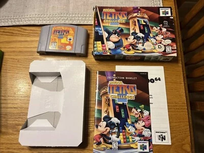 Magical Tetris Challenge for (Nintendo 64, N64) Cartridge, Box and Manual - Image 1 of 4