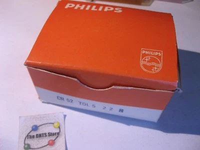 Película de carbono Philips resistencia de 1 vatio 22 ohmios 22R 5 % - NOS cantidad 100 Foto 1 de 2