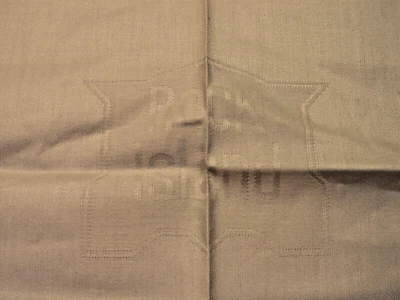 MANTEL DE FERROCARRIL ROCK ISLAND VINTAGE NUNCA USADO Y 4 SERVILLETAS CON R.I. LOGOS Foto 1 de 4