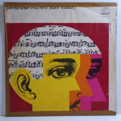 SAMBRASA TRIO EM SOM MAIOR BRAZIL MONO 1965 BOSSA JAZZ LP HERMETO PASCOAL AIRTO - Image 1 of 4
