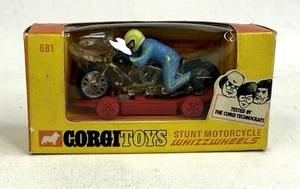 Corgi Toys 681 Stunt Motorcycle. - Picture 1 of 7