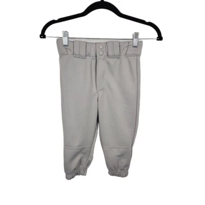 NWT Wilson Classic Fit Youth Baseball Pants in Gray - Size Youth Small - Image 1 of 4
