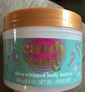Tree Hut Candy Cane Whipped Shea Body Butter 8 oz Holiday Limited Edition NEW! - Picture 1 of 7