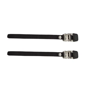 Toe Straps Sunlite Pro Spinning Black - Picture 1 of 1