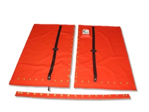 Hobie 14 3pc Trampoline - Solid Red Vinyl 22oz + Lacing Lines included - Picture 1 of 3