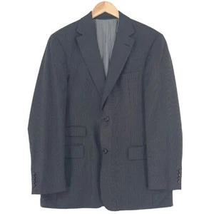 Hugo Boss Super 140 Virgin Wool Black Suit Blazer Rg1 Size EU 50 UK/US 40 - Picture 1 of 9