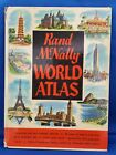 VINTAGE 1950 RAND MCNALLY WORLD ATLAS HARDCOVER FULL COLOR