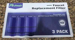 Filtro de repuesto para grifo Fil-Fresh compatible con todo PUR paquete de 3 - Imagen 1 de 4