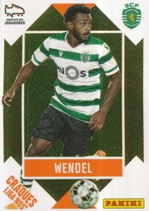 381 MARCUS WENDEL # BRAZIL SPORTING.CP METAL STICKER PANINI FUTEBOL 2021 - Picture 1 of 2
