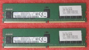 2x Fujitsu Original 16GB 2Rx8 DDR4-2933 REG ECC S26361-F4083-L616 for Primergy - Picture 1 of 3
