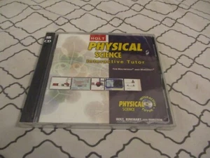NEW SEALED HOLT PHYSICAL SCIENCE INTERACTIVE TUTOR PC - Picture 1 of 2