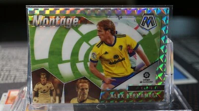Alex Fernandez 2020-21 Mosaic La Liga Soccer Montage Silver Prizm Cadiz CF - Image 1 of 4
