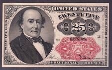 US 25c Fractional Currency Note 5th Issue FR 1309 Ch CU Position 63 E