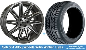 V90 Calibre One Piece Rim Wheels With Tyres For Sale Ebay