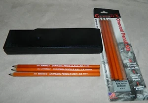 General's Charcoal Pencil Kit - Pencil Kit, 5-Piece Set, Plus 3 Loose Brand New - Picture 1 of 4