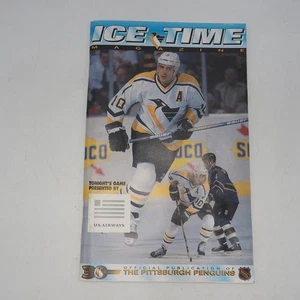 Pittsburgh Penguins Ice Time Game Program 1996-1997 Florida Panthers  - Picture 1 of 3