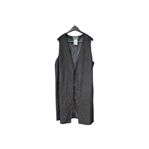 Vestido vintage Harve Benard para mujer talla 18 negro forrado minimalista - Imagen 1 de 7