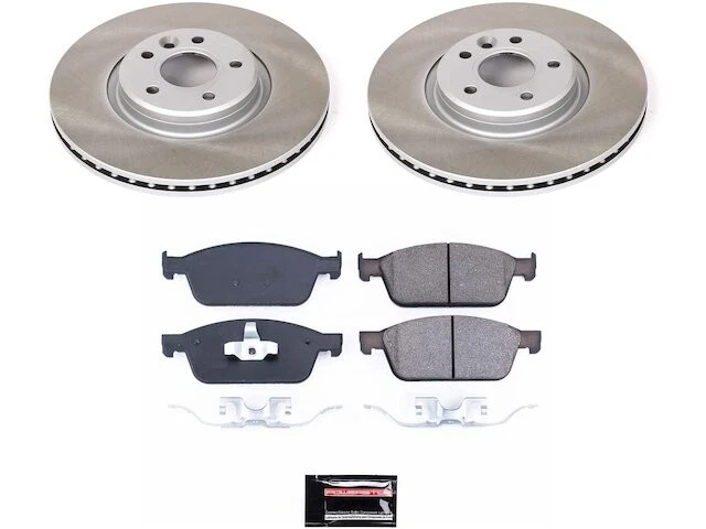 Kit de pastillas de freno delanteras y rotor para Ford Focus ST FD817HQ 2013-2014 Foto 1 de 1