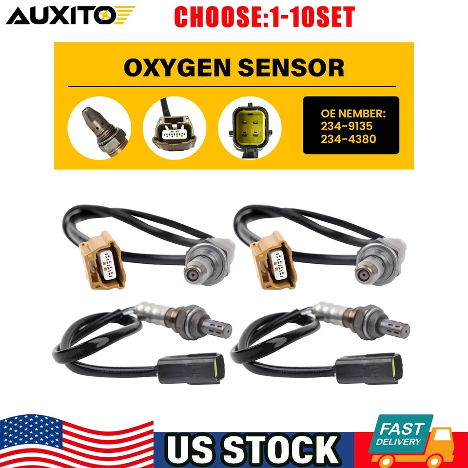 Sensor de oxigênio upstream+downstream para 2011 2012 13 Nissan Altima 370Z 3.5L 4-20X - Imagem 1 de 4