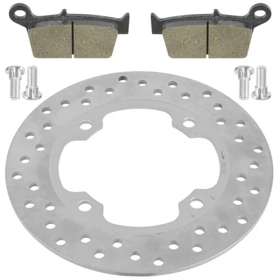 Rotor de disco de freno trasero con pastilla de freno y pernos de disco para Honda XR650L 1993-2020 Foto 1 de 2