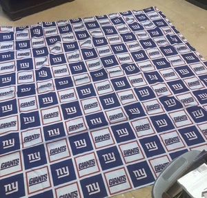 Custom Print Shower Curtain Bathroom Waterproof New York Giants NFL Northwest Co - Picture 1 of 4