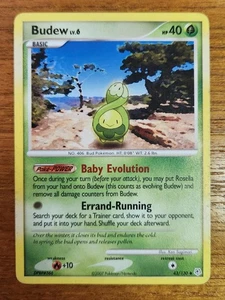 Uncommon Budew Pokemon Karte, Diamant & Perle Set 43/130 - Bild 1 von 2