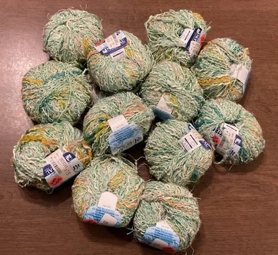 12 Ball Lot Mondial Idee & Filati Stromboll Cotton Yarn 50 grams / 1.6 oz NWT - Image 1 of 4
