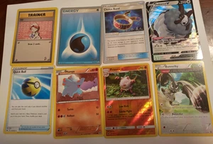 Lot of 8 Pokemon cards 1995 and up Nice condition w/ 1st edition Starmie - Picture 1 of 5