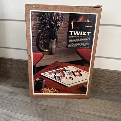Twixt Ingenious Strategy for Two 3M Bookshelf Board Game 1962 Vintage Preowned - Image 1 of 4