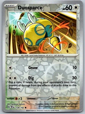 Dunsparce 128/162 Common SV05: Temporal Forces - Image 1 of 2
