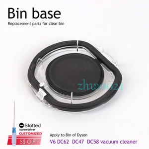 Dust Bin Cap Replacement for Dyson V6 DC62 DC47 DC58 Vacuum Cleaner Bin Base - Picture 1 of 8