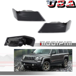 For 07-17 jeep patriot parking light turn signal directional lamp front pair set - Picture 1 of 8