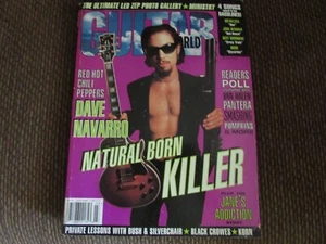Guitar World March 1996 Dave Navarro with Poster - Bild 1 von 8